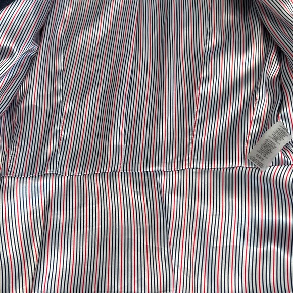 Tommy Hilfiger Women's Blazer Full Zipper Size 0 Navy Rayon Blend Jacket - Picture 10 of 10